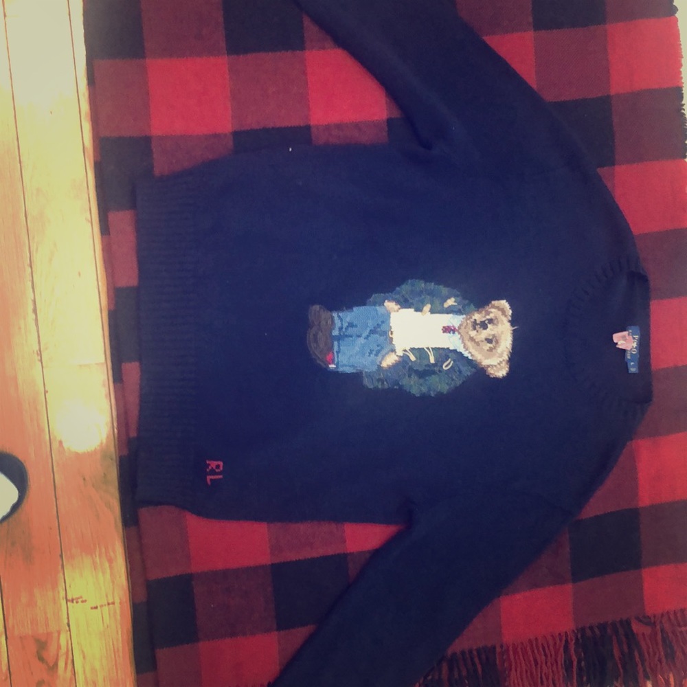 Polo sweater Large